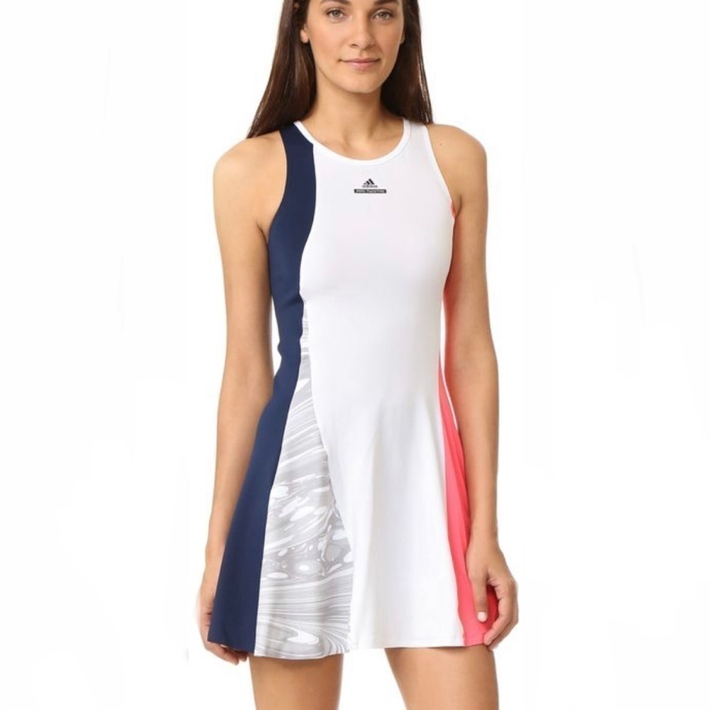 Adidas by‎ Stella McCartney Barricade Racerback Tennis Dress in Multi Size XS